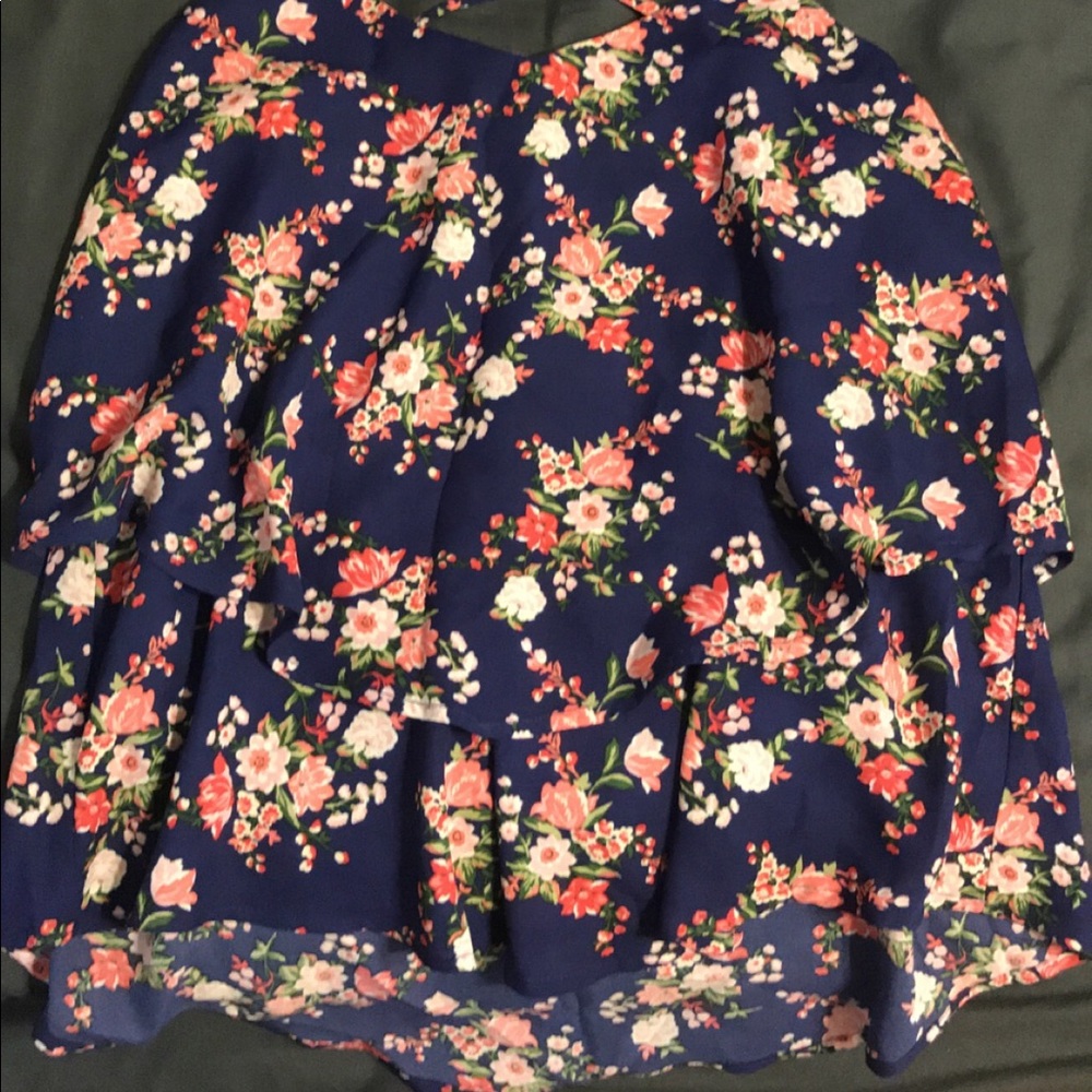 Flower Print Tank
